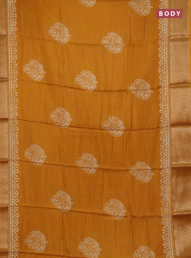 Multi Colour & Multi Design Semi Dola - Pack Of 5