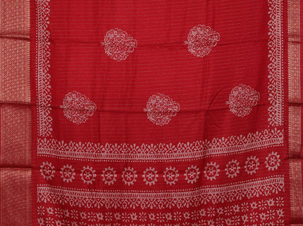 Multi Colour & Multi Design Semi Dola - Pack Of 5