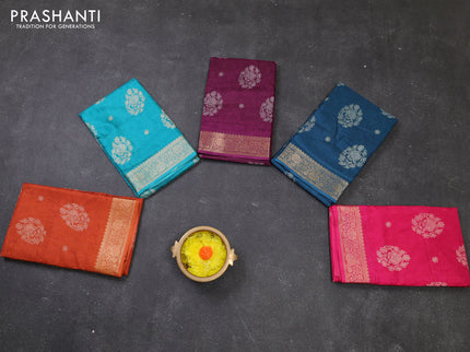 Multi Colour Semi Dola - Pack Of 5