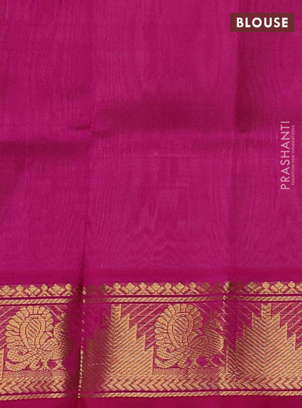 Beige & Pink Gems Of Silk Cotton - Buttas