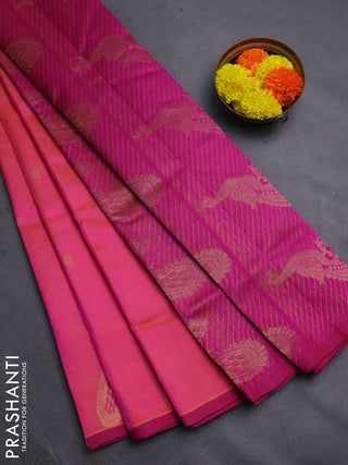 Pink & Magenta Pink Gems Of Silk Cotton - Buttas