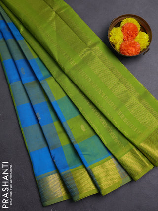 Cs Blue & Green Gems Of Silk Cotton - Palum Pazhamum