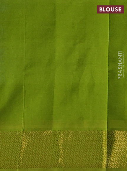 Cs Blue & Green Gems Of Silk Cotton - Palum Pazhamum