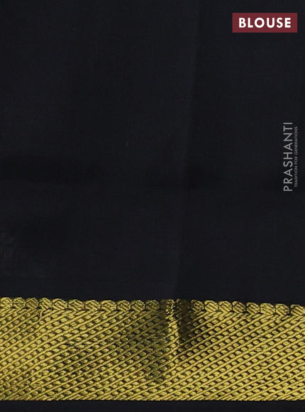 Grey & Black Gems Of Silk Cotton - Palum Pazhamum