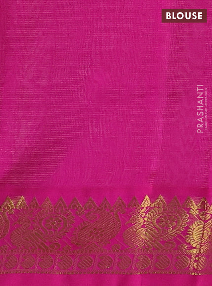 Peach  & Pink Gems Of Silk Cotton - Vairaosi