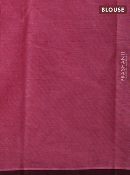 Pink & Brown Kanchi Cotton - Buttas
