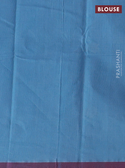 Blue Kanchi Cotton - Buttas
