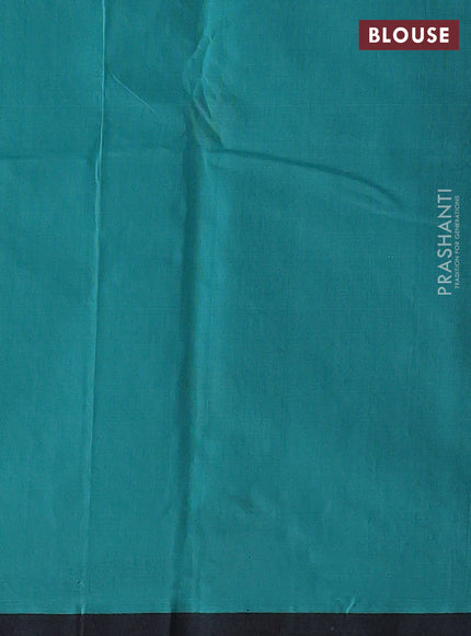 Teal Kanchi Cotton - Buttas