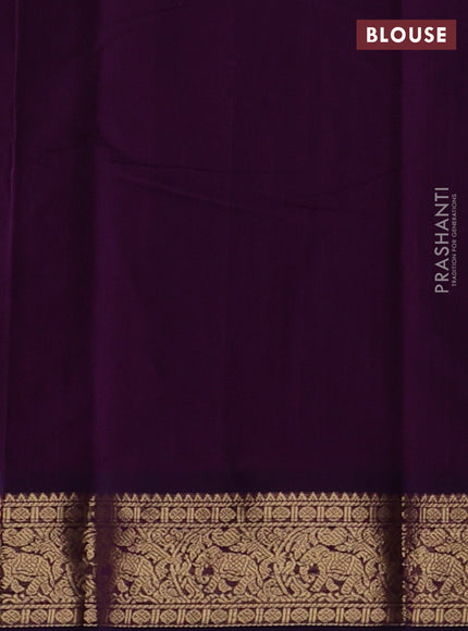 Purple Kanchi Cotton - Buttas