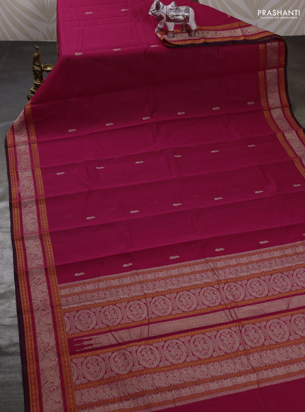 Pink Kanchi Cotton - Buttas