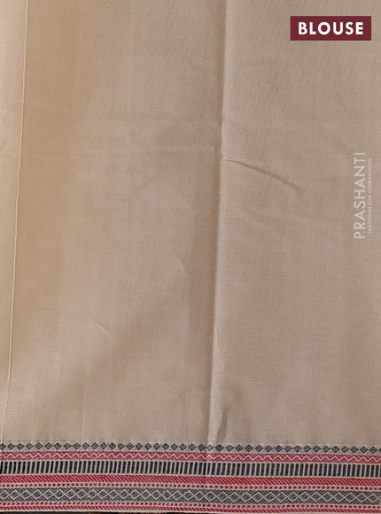 Cream Kanchi Cotton - Buttas