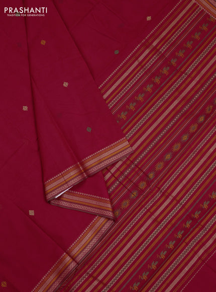 Red Kanchi Cotton - Buttas