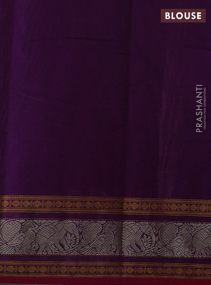 Purple Kanchi Cotton - Buttas