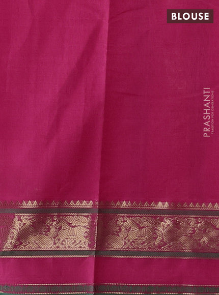 Pink & Green Kanchi Cotton - Buttas