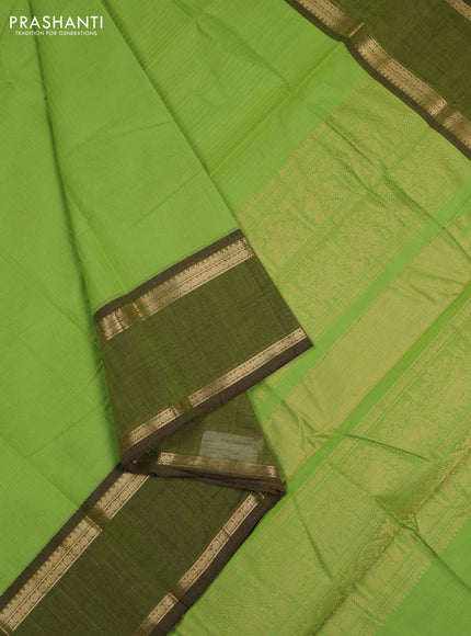 Green Kanchi Cotton Saree