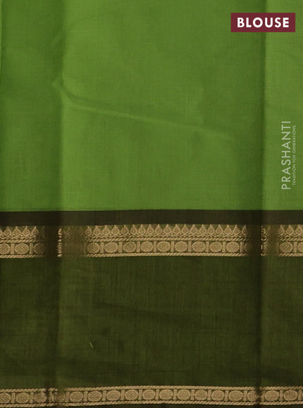 Green Kanchi Cotton Saree