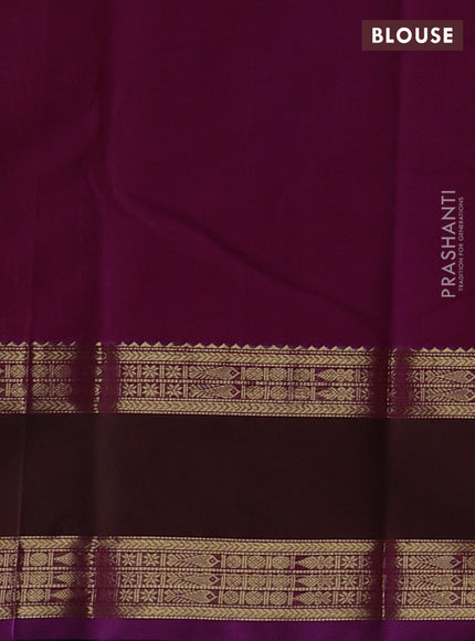 Magenta Pink & Maroon Kanchi Cotton - Buttas
