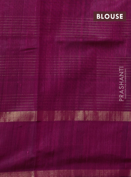 Pink Pure Dupion Silk Saree