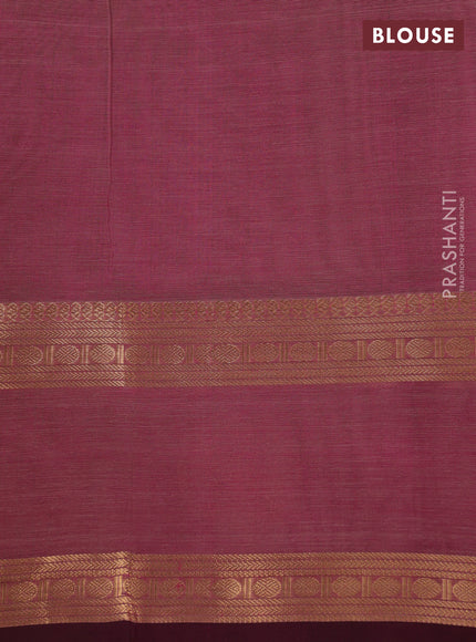 Pink Kanchipuram Silk Cotton - Buttas