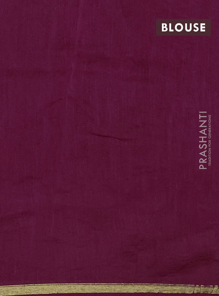 Pink Chanderi Bagru Saree
