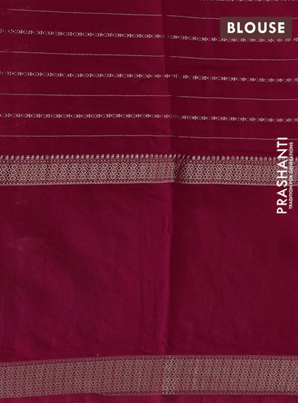 Pink Semi Chanderi - Embroidery