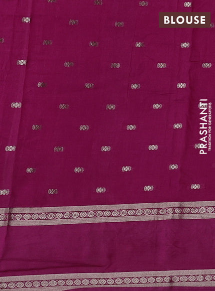 Pink Semi Chanderi - Embroidery