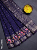 Semi Chanderi Sarees