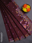 Semi Dupion Sarees