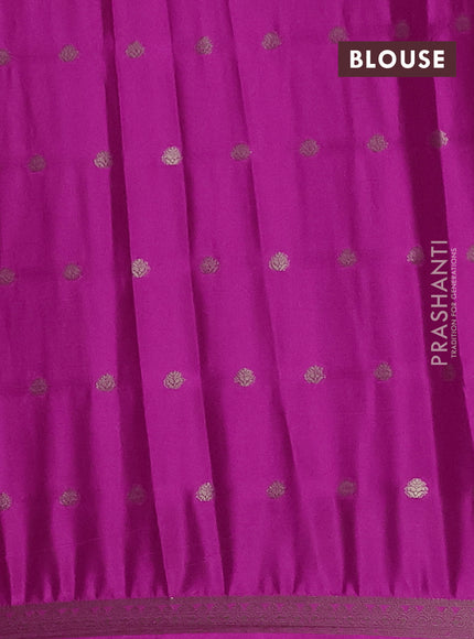 Pink Semi Mysore Silk Saree