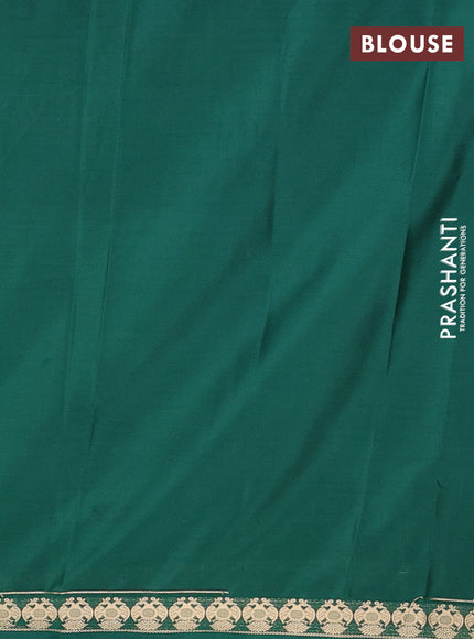 Green Semi Mysore Silk Saree