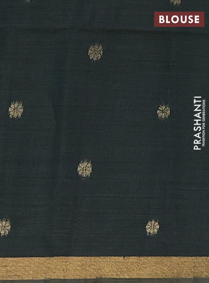 Pastel Green & Bottle Green Jamdani Cotton Saree