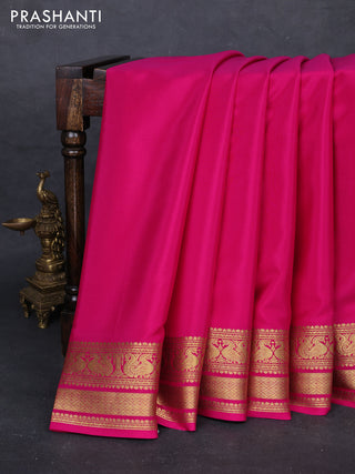 Pink Pure Mysore Silk