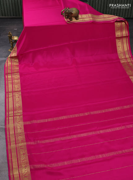 Pink Pure Mysore Silk