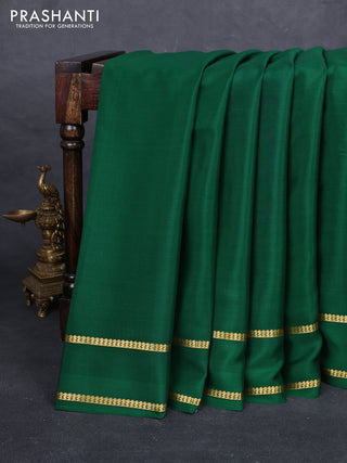 Green Pure Mysore Silk Saree