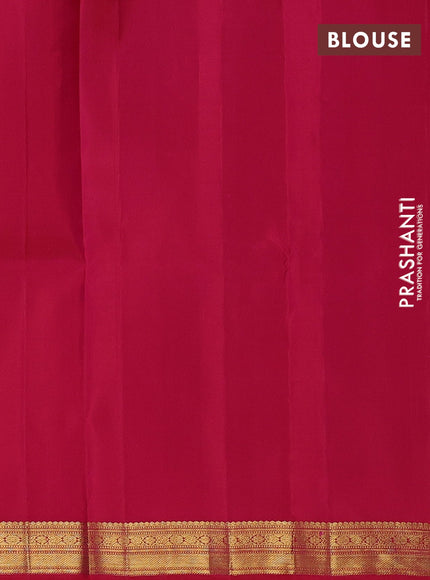 Pink Pure Kanchipuram Silk - Buttas