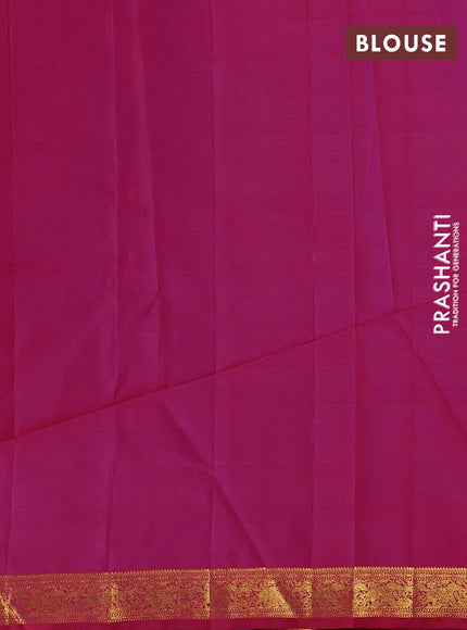 Pink Pure Kanchipuram Silk - Buttas