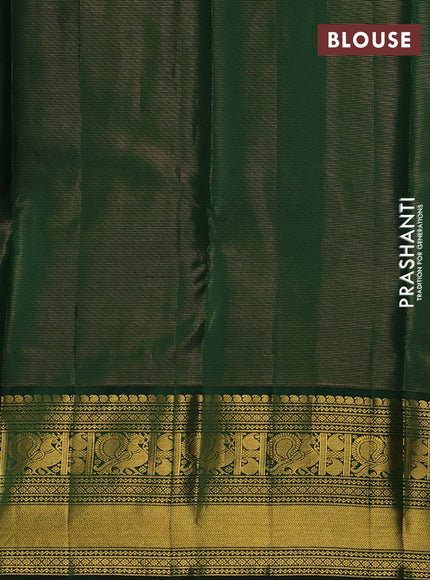 Green Pure Kanchipuram Silk - Vairaosi