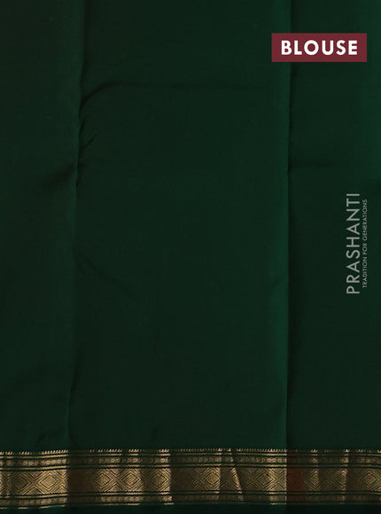 Pink & Green Pure Kanchipuram Silk - Buttas