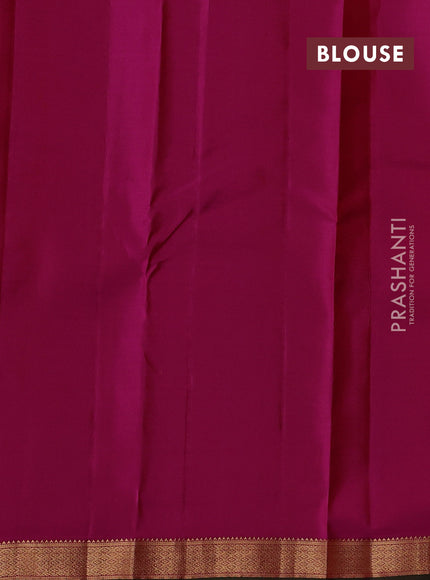 Rust & Pink Pure Kanchipuram Silk - Buttas