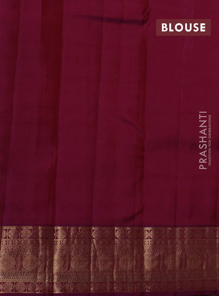 Pink & Magenta Pink Pure Kanchipuram Silk - 1000 Buttas