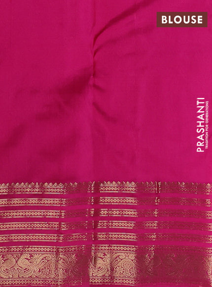 Pink Pure Kanchipuram Silk - Buttas