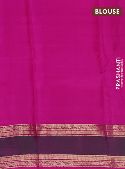 Pink Pure Kanchipuram Silk - Buttas