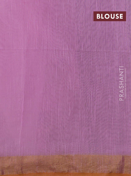 Pink & Mustard Yellow Jamdani Silk Cotton Saree