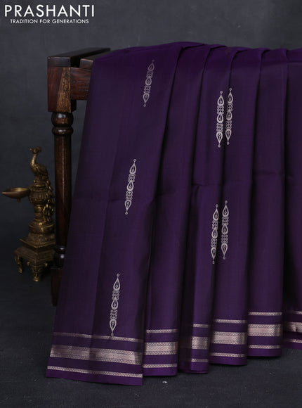 Purple Pure Soft Silk - Buttas