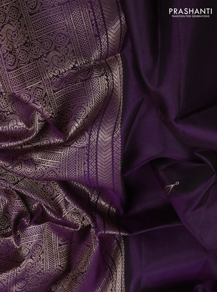 Purple Pure Soft Silk - Buttas