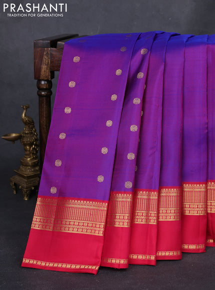 Purple & Pink Pure Soft Silk - Buttas