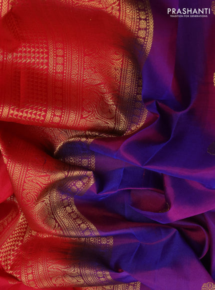 Purple & Pink Pure Soft Silk - Buttas