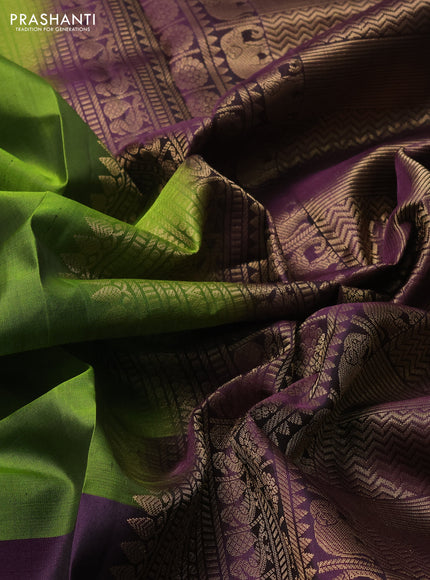 Green & Wine Pure Soft Silk - Buttas