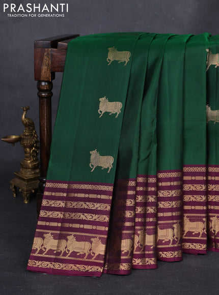 Green & Wine Pure Soft Silk - Buttas
