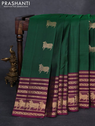 Green & Wine Pure Soft Silk - Buttas